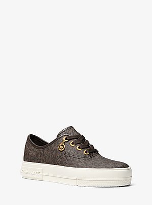 Lindsey Signature Logo Lace-Up Sneaker