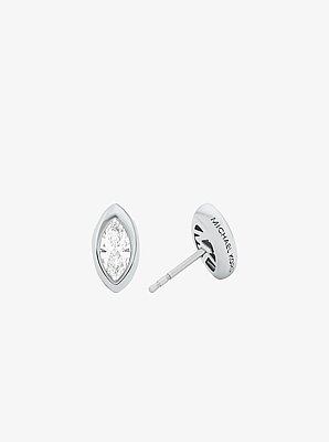 Marquise Cut Cubic Zirconia Stud Earrings