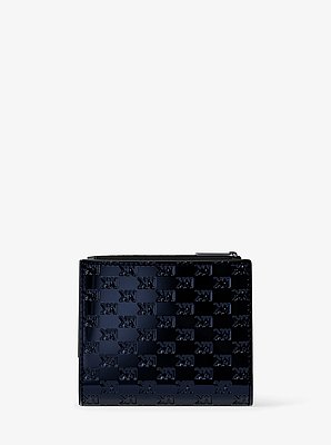 Cooper Metallic Logo Debossed Wallet