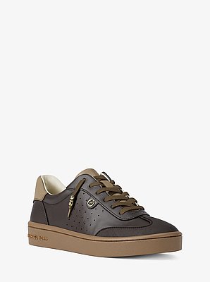 Scotty Embellished Leather Sneaker