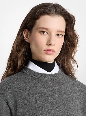 Stretch Viscose Knit Dickey