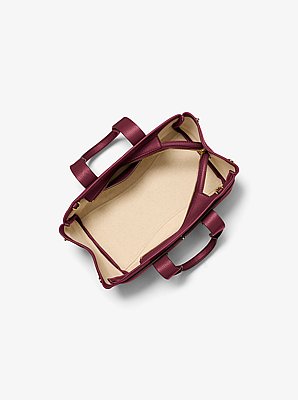 Romee Small Pebbled Leather Satchel