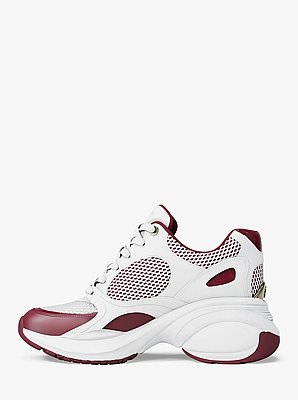 Zuma Leather and Mesh Trainer