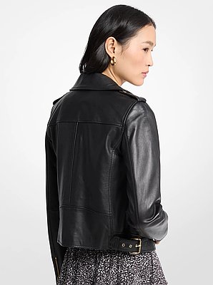 Leather Moto Jacket