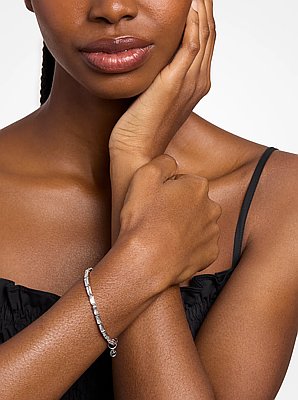 Pulsera tipo tenis de circonia c&uacute;bica