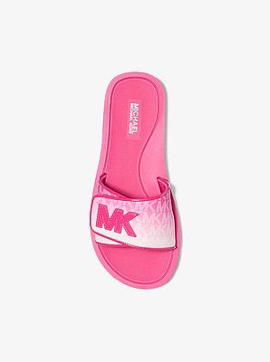Palmer Ombr&eacute; Signature Logo Slide Sandal