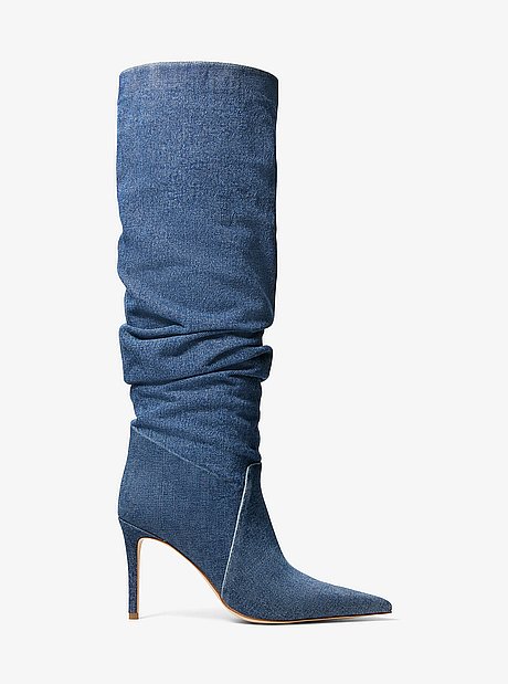 Dawn Washed Denim Boot