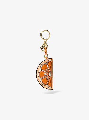 Colgante para bolso naranja