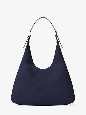 Nolita Large Nubuck Hobo Shoulder Bag