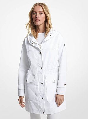 Woven Hooded Raincoat