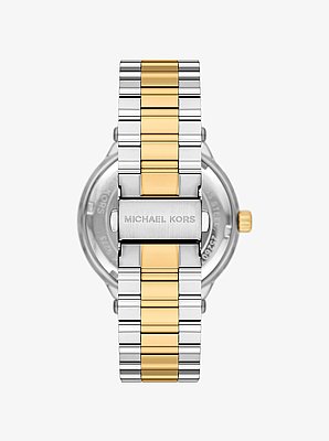 Oversized Billie Two-Tone Watch 