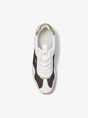 Plateau-Sneaker Raina mit Signature-Logomuster