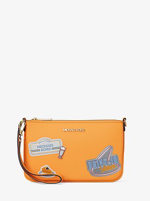 Jet Set Small Embellished Convertible Wristlet