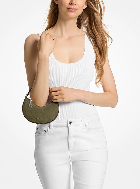 Roey Extra-Small Convertible Crescent Crossbody Bag