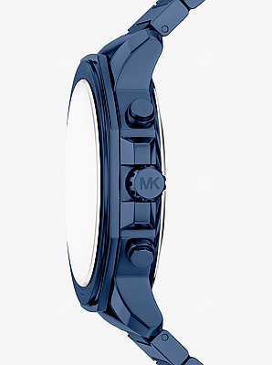 Oversized Prescott Blue-Tone Watch