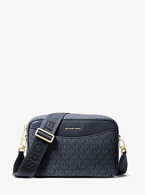 Bev Large Signature Logo Crossbody Bag