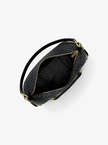 Merritt Small Signature Logo Convertible Shoulder Bag