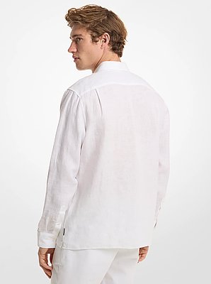 Camicia classica in lino