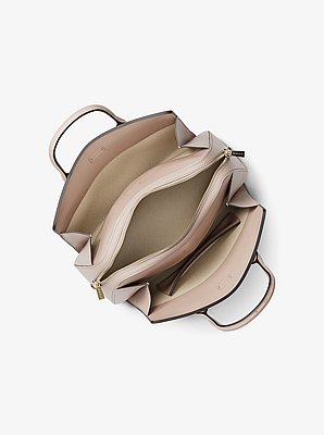 Laila Medium Leather Satchel