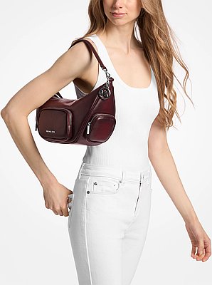 Merritt Medium Burnished Convertible Shoulder Bag