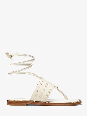 Sandalia Jagger de cuero con tachuelas