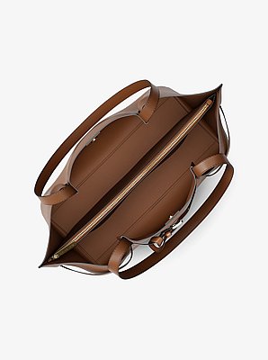 Emilia Large Pebbled Leather Tote Bag