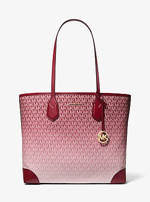 Eva Large Ombr&eacute; Signature Logo Tote Bag