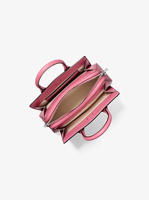 Laila Small Studded Leather Satchel