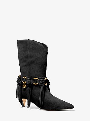Daniela Fringe Suede Boot