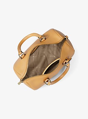 Bolso de lona Grayson de piel granulada