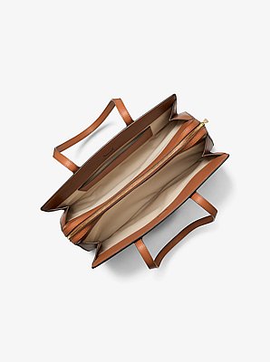 Laila Medium Leather Tote Bag