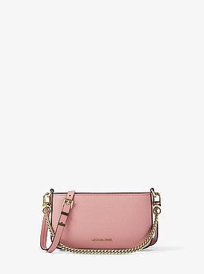 Bolso pochette Bryant peque&ntilde;o convertible de piel granulada