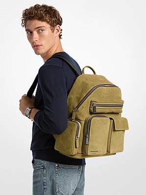 Dakota Suede Cargo Backpack