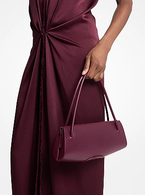 Anna Slim Leather Frame Bag