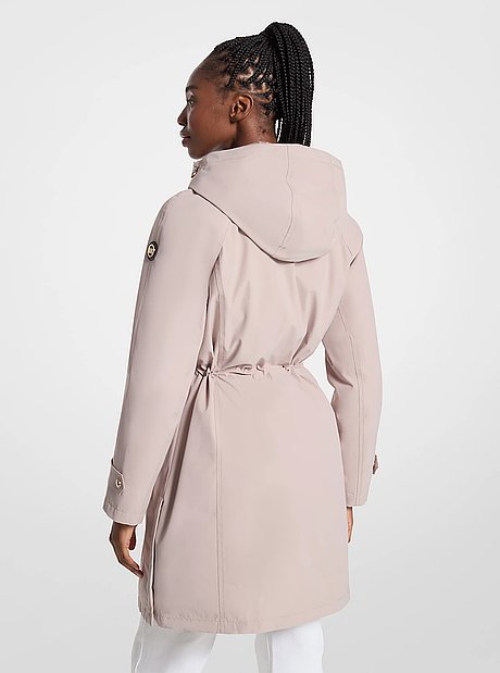 Woven Hooded Raincoat