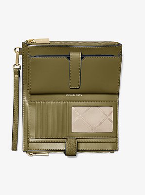 Cartera Adele de piel para smartphone