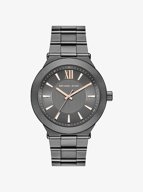 XXL-Armbanduhr Billie in Mattgrau