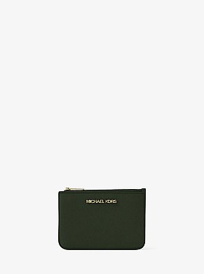 Jet Set Travel Small Saffiano Leather Coin Pouch