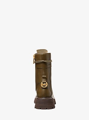 Caleb Leather Combat Boot