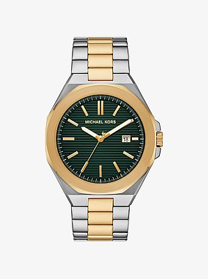 &Uuml;bergro&szlig;e, zweifarbige Armbanduhr Callum