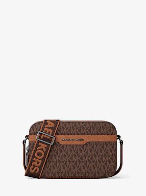 Hudson Signature Logo Camera Crossbody Bag