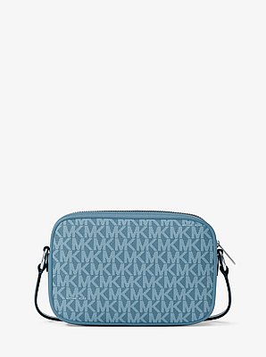 Jet Set Travel Small Signature Logo Camera Crossbody Bag
