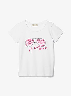 Printed Stretch Cotton T-Shirt
