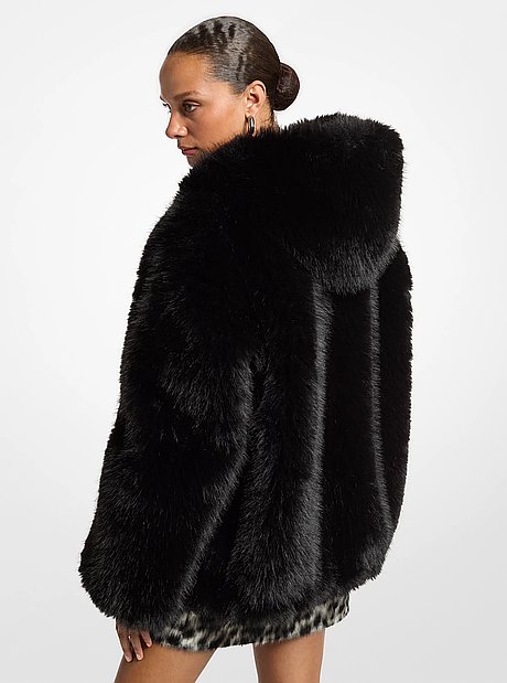 Oversized Faux Fur Jacket