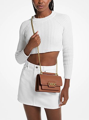 Heather Extra-Small Leather Crossbody Bag
