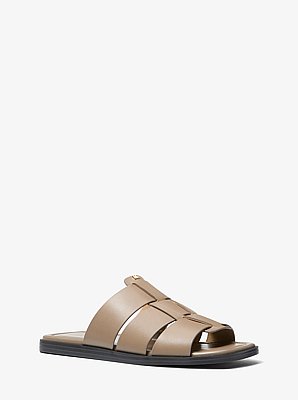 Indy Leather Slide Sandal