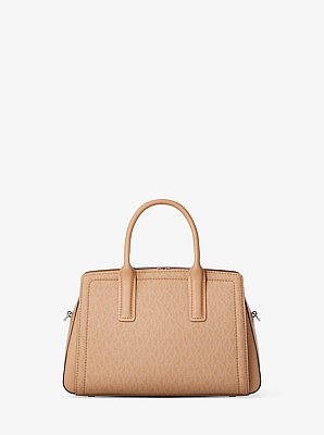 Laila Small Signature Logo Satchel
