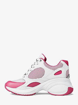 Zuma Leather and Mesh Trainer