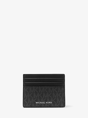 Porta carte di credito Greyson grande con logo