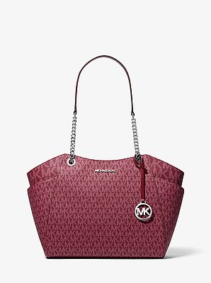 Bolso de hombro Jet Set grande con logotipo exclusivo